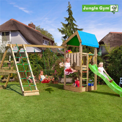 Se Jungle Gym - Legetårn Jungle Gym Home 2.1 m/2-Climb Module 220 og grøn rutschebane ✔ Kæmpe udvalg i  Jungle Gym - Køb online på udsalg og tilbud lige nu ✔ Hurtig levering: 1 - 2 Hverdage samt billig fragt - Varenummer: BGH-50309915967818 og barcode / Ean: 5705858716039 på lager - Udsalg på Best selling products Spar op til 59% - Over 1324 kendte brands på udsalg