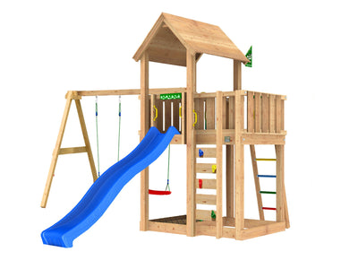 Se Jungle Gym - Legetårn Jungle Gym Mansion 2.1 m/2-Swing Module 220 ekskl. rutsjebane ✔ Kæmpe udvalg i  Jungle Gym - Køb online på udsalg og tilbud lige nu ✔ Hurtig levering: 1 - 2 Hverdage samt billig fragt - Varenummer: BGH-50309922095434 og barcode / Ean: 5705858722825 på lager - Udsalg på Best selling products Spar op til 59% - Over 1324 kendte brands på udsalg