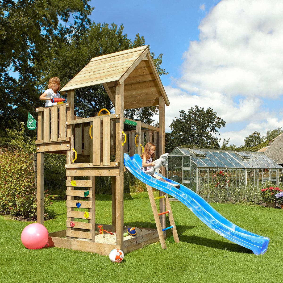 Se Jungle Gym - Legetårn Palace 2.1 Blå Rutsjebane 145/180 cm Platform ❤ Kæmpe udvalg i Jungle Gym - Køb online på udsalg og tilbud lige nu ❤ Meget billig fragt og hurtig levering - Varenummer: Bolig&Haven-61179816444234 og barcode / Ean: 5705858726359 på lager - Udsalg på Spar helt op til 79% - Over 739 kendte brands på udsalg