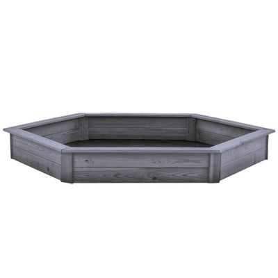 Se Nordic-Play - Sandkasse 6-kantet, grå, grundmalet,180x156cm ✔ Kæmpe udvalg i  Nordic Play - Køb online på udsalg og tilbud lige nu ✔ Hurtig levering: 1 - 2 Hverdage samt billig fragt - Varenummer: BGH-50510869823818 og barcode / Ean: 5705858077680 på lager - Udsalg på Best selling products Spar op til 67% - Over 1324 kendte brands på udsalg