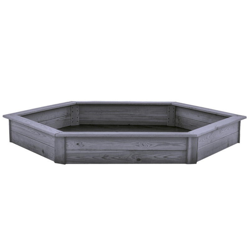Se Nordic-Play - Sandkasse 6-kantet, grå, grundmalet,180x156cm ✔ Kæmpe udvalg i  Nordic Play - Køb online på udsalg og tilbud lige nu ✔ Hurtig levering: 1 - 2 Hverdage samt billig fragt - Varenummer: BGH-50510869823818 og barcode / Ean: 5705858077680 på lager - Udsalg på Best selling products Spar op til 67% - Over 1324 kendte brands på udsalg