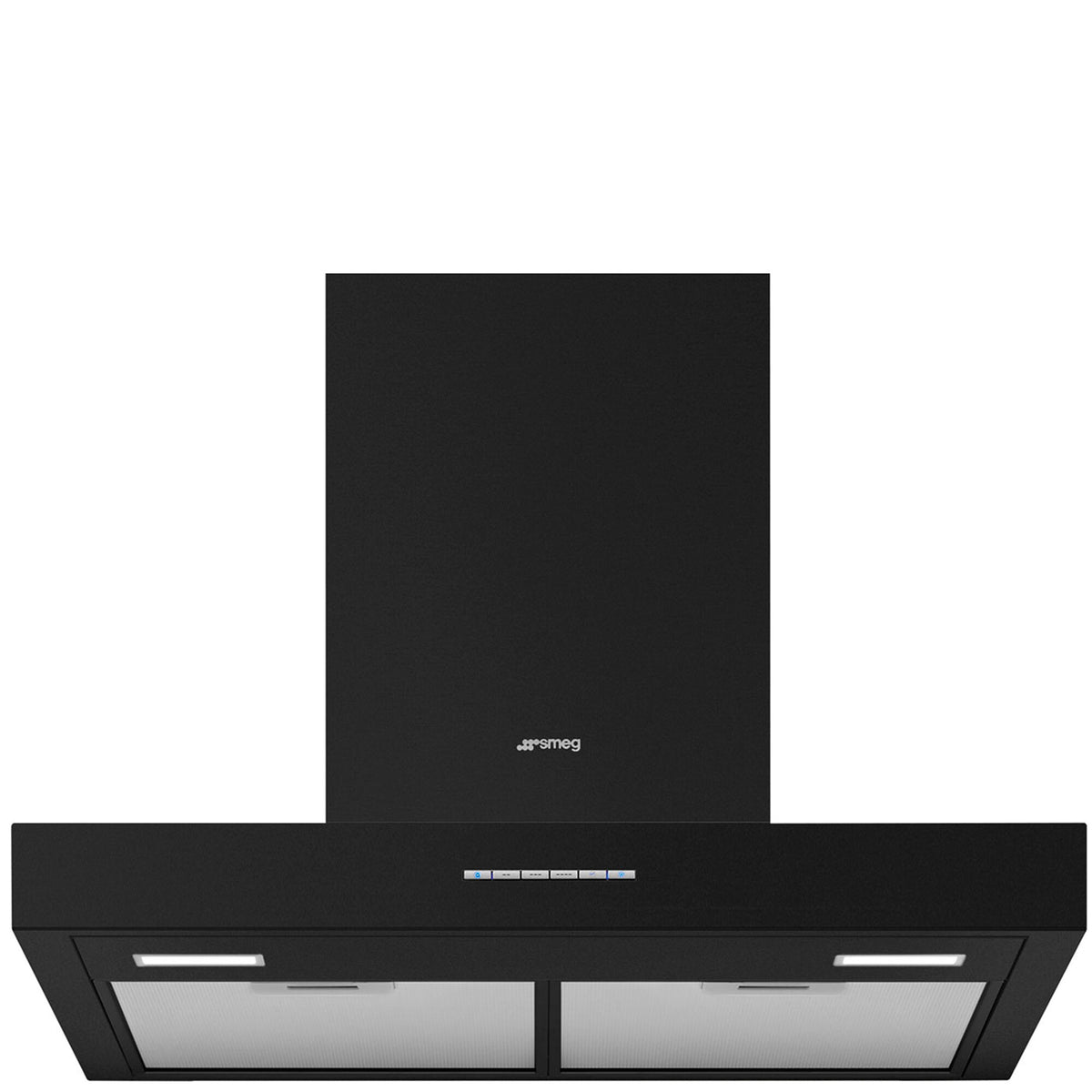 Smeg KBT600MB emhætte i mat sort, 60 cm bred