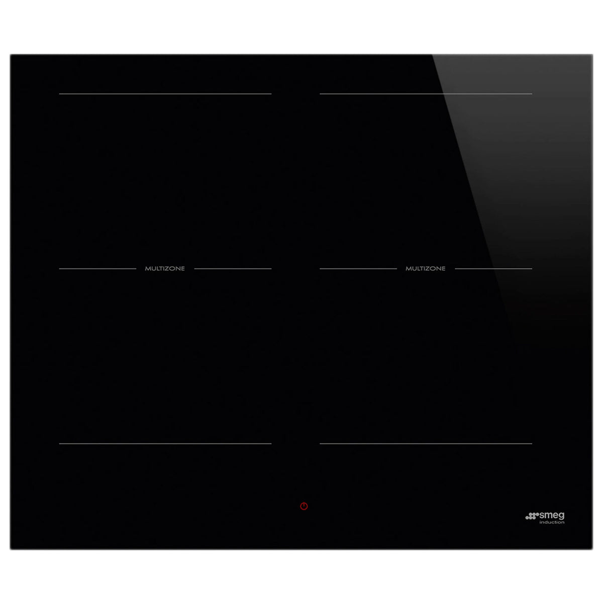 Smeg SI2M5643D1 sort induktionskogeplade på 60 cm med 2 multizoner