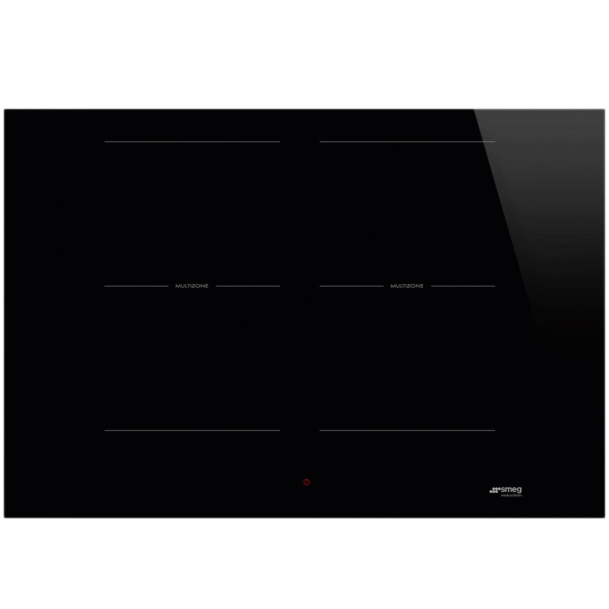 Sort Smeg SI2M5743D1 induktionskogeplade på 70 cm med 2 multizoner