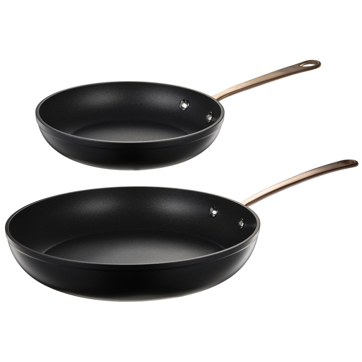 Modern House Black Copper stegepandesæt med to stegepander på 20 og 28 cm