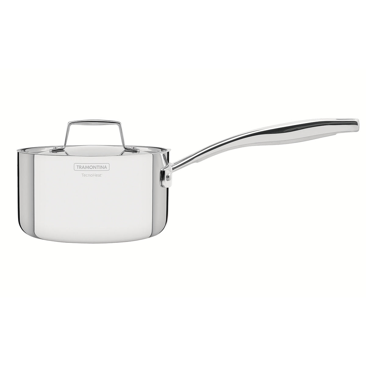 Tramontina Grano saucekasserolle 18 cm med trelagskonstruktion af stål og aluminium