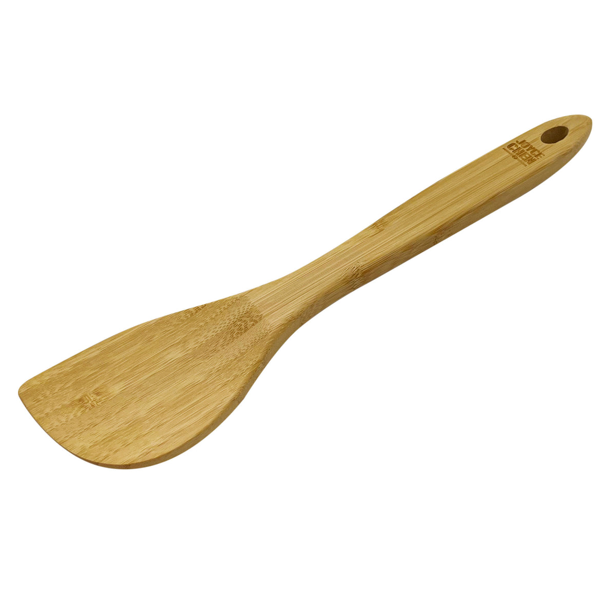 Joyce Chen wokspatel i poleret bambus, 33 cm