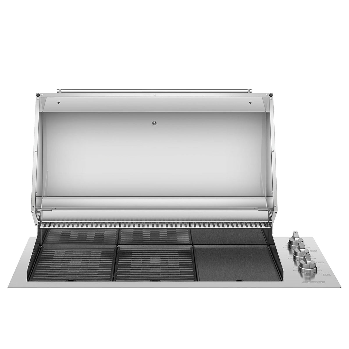 Smeg BBQE12X elektrisk grill på 120 cm i rustfrit stål