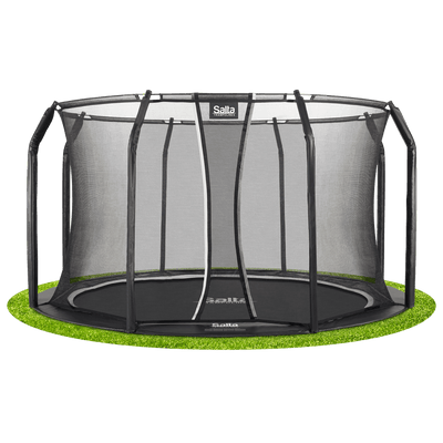Salta - Trampolin Royal, Ø427 cm, sort inkl. sikkerhedsnet