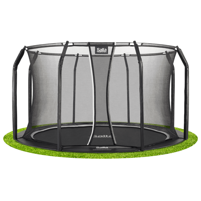 Salta - Trampolin Royal, Ø427 cm, sort inkl. sikkerhedsnet