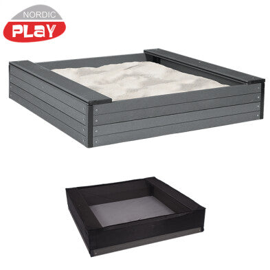 Se Nordic Play - Sandkasse med sæder WPC 120 x 120 cm inkl. net NORDIC PLAY ✔ Kæmpe udvalg i  Nordic Play Active - Køb online på udsalg og tilbud lige nu ✔ Hurtig levering: 1 - 2 Hverdage samt billig fragt - Varenummer: BGH-50309927010634 og barcode / Ean: 5705858057835 på lager - Udsalg på Best selling products Spar op til 56% - Over 1354 kendte brands på udsalg