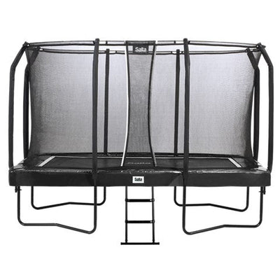 Se Salta Trampolin First Class rektangulær 366x214 cm, sort inkl. stige & sikkerhedsnet ✔ Kæmpe udvalg i  Salta - Køb online på udsalg og tilbud lige nu ✔ Hurtig levering: 1 - 2 Hverdage samt billig fragt - Varenummer: BGH-42438333628668 og barcode / Ean: 8719425453811 på lager - Udsalg på Best selling products Spar op til 52% - Over 1354 kendte brands på udsalg