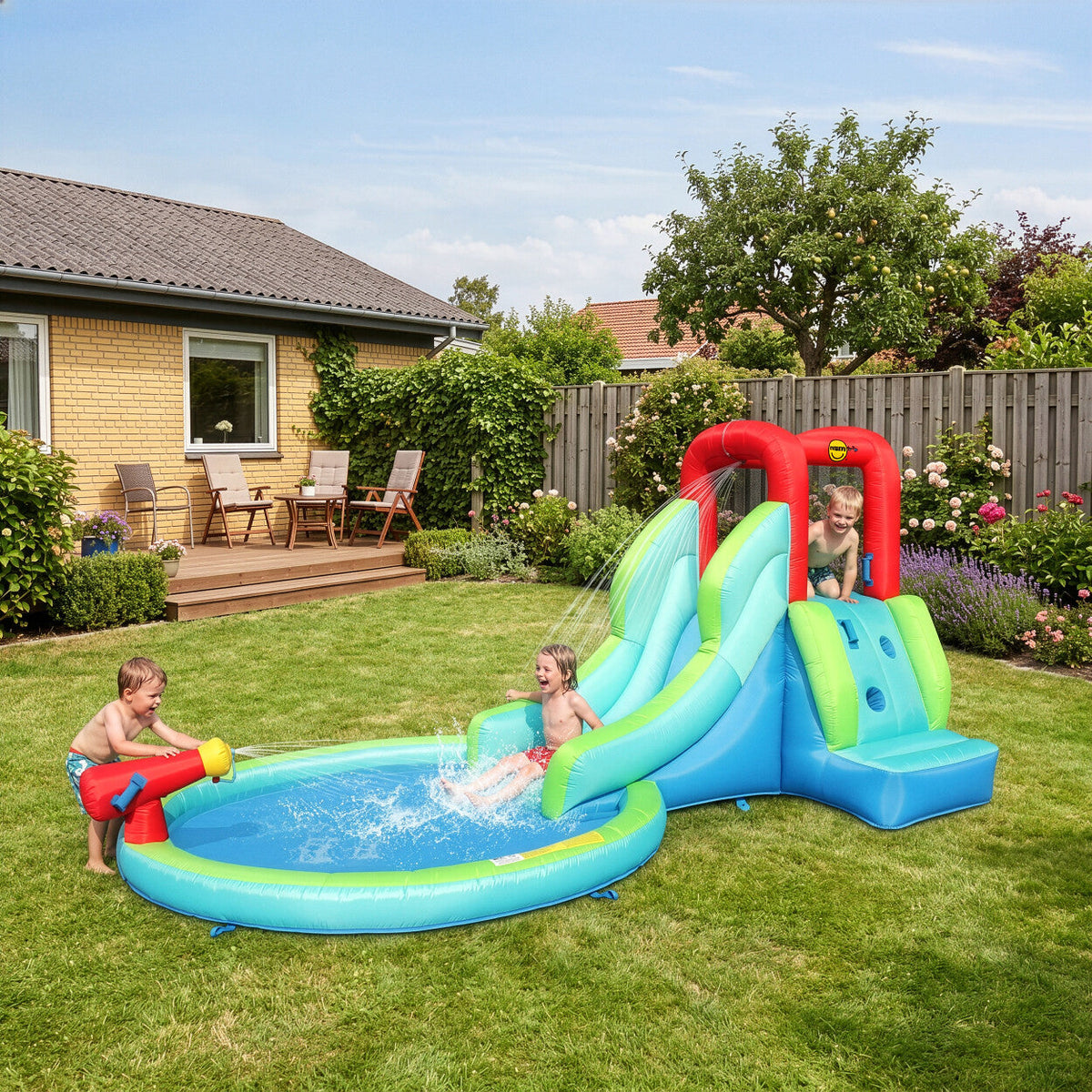 Se HappyHop - Water Slide Pool ❤ Kæmpe udvalg i HappyHop - Køb online på udsalg og tilbud lige nu ❤ Hurtig levering til lave fragtpriser - Varenummer: Bolig&Haven-61781844459850 og barcode / Ean: 6933491994524 på lager - Udsalg på Op til 63% rabat - Mere end 1.329 populære mærker på udsalg