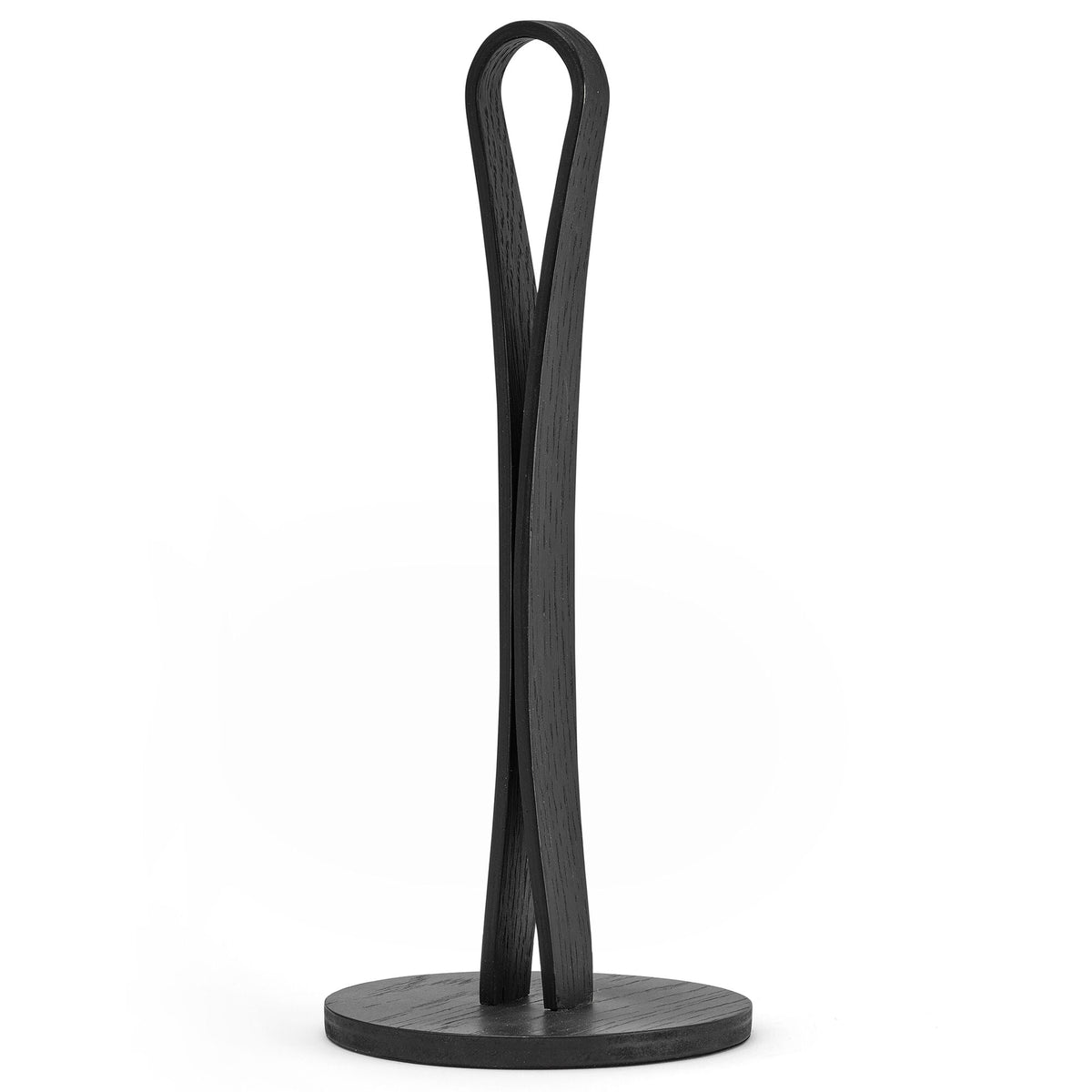 Cooee Design Woody køkkenrulleholder i sortbehandlet eg