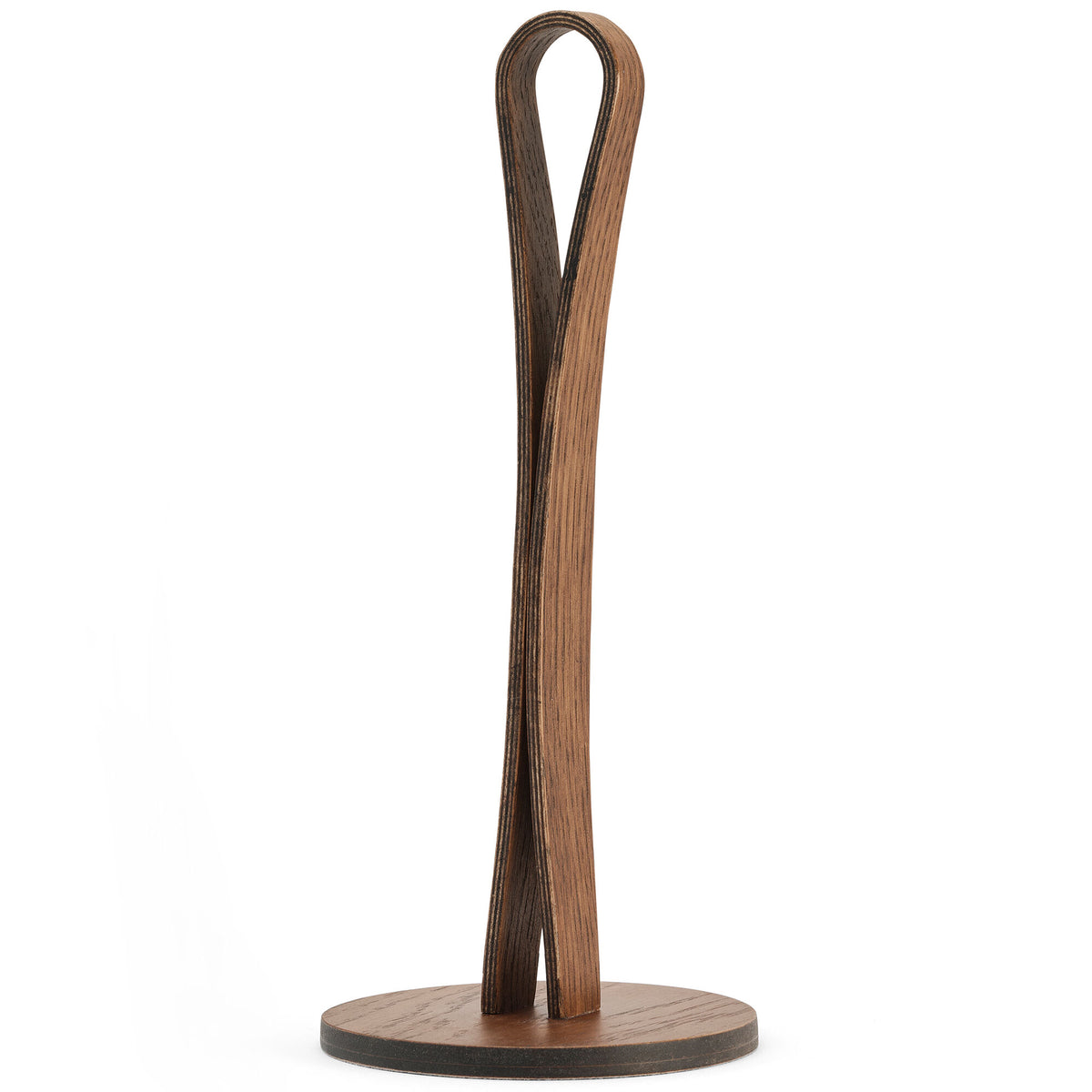 Cooee Design Woody husholdningspapirholder i mørkbehandlet eg