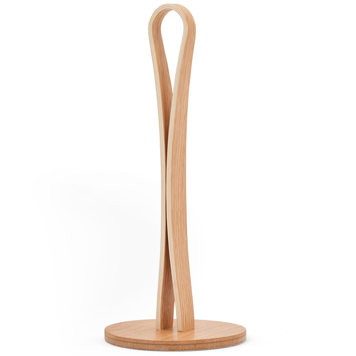 Cooee Design Woody husholdningspapirholder i eg til køkkenet