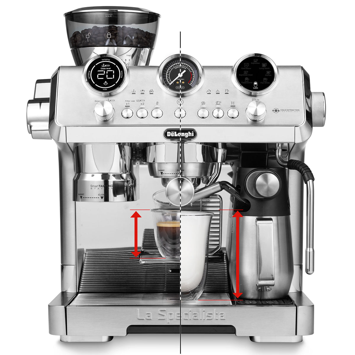 De'Longhi La Specialista Maestro EC9885 espressomaskine med kværn