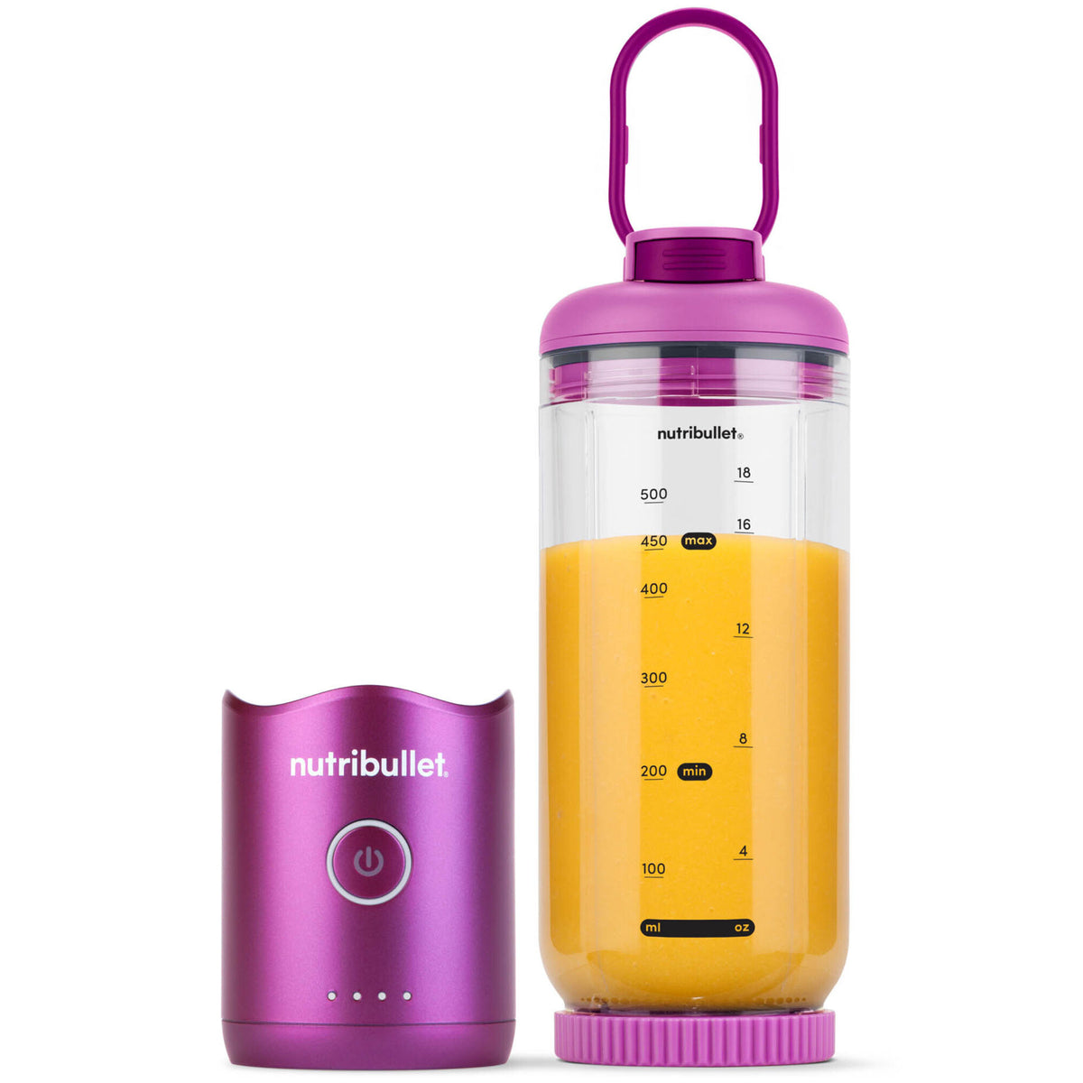 Violet Nutribullet Flex bærbar blender på 590 ml