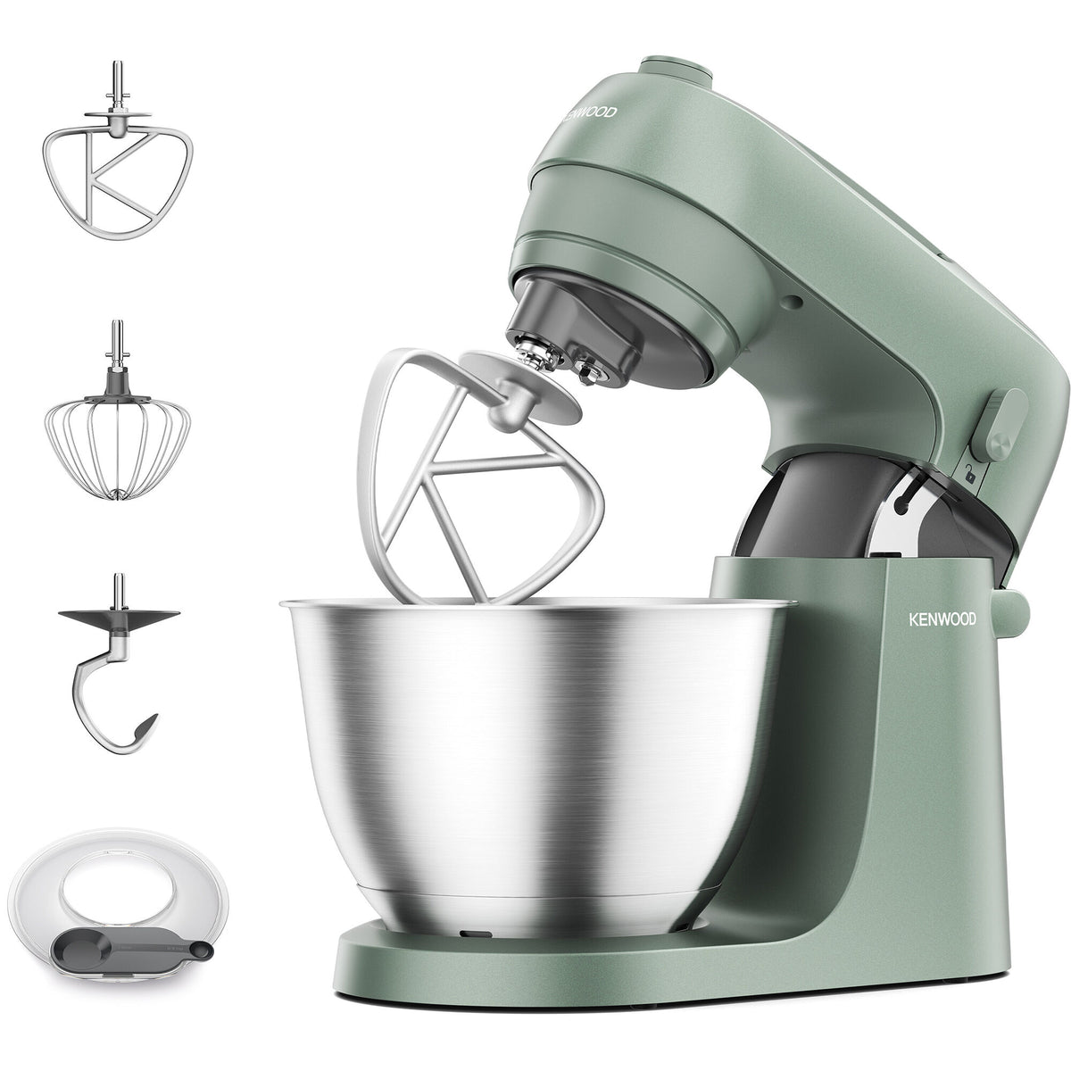 Grøn Kenwood Go KZM35.000 køkkenassistent på 4 liter