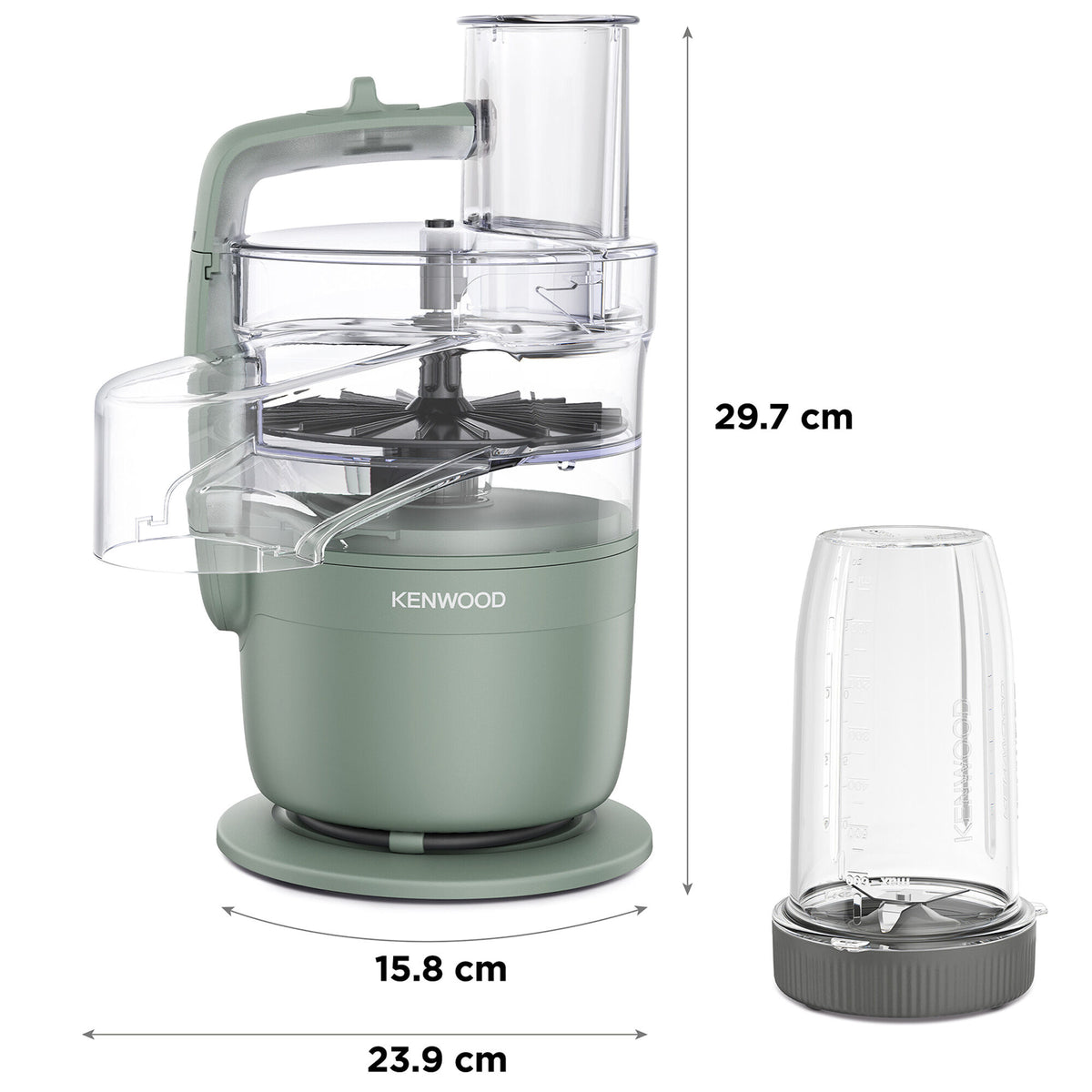 Grøn Kenwood FDP23.380.GR foodprocessor