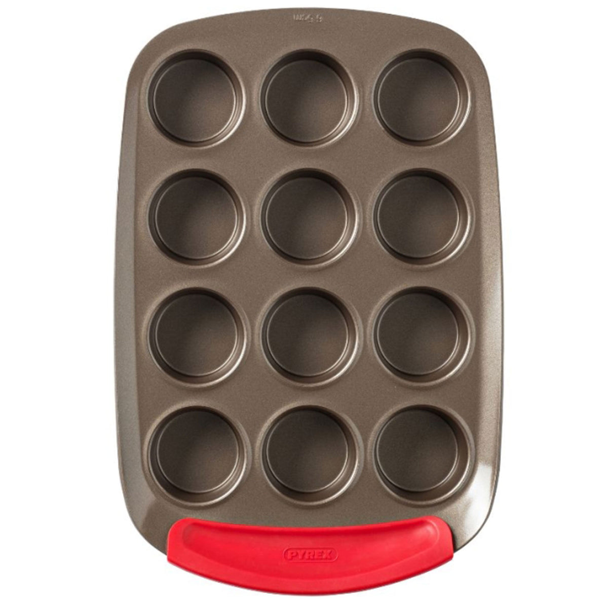 Pyrex Asimetria muffinsform i kulstål til 12 muffins