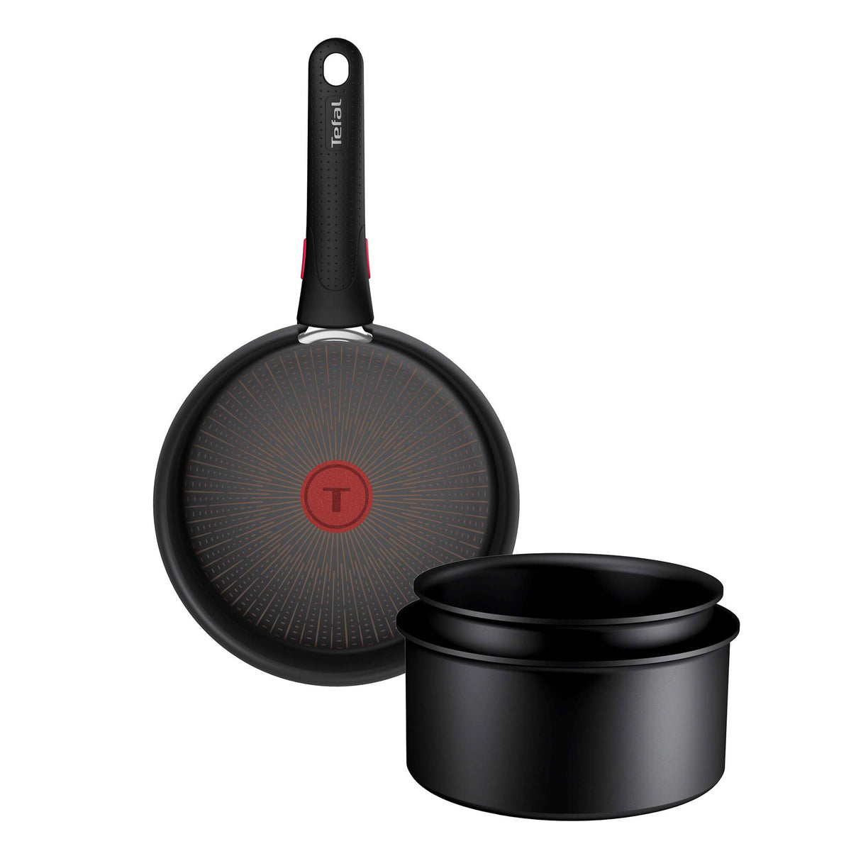 Tefal Ingenio Excellence Fusion grydesæt med 4 dele og aftageligt håndtag