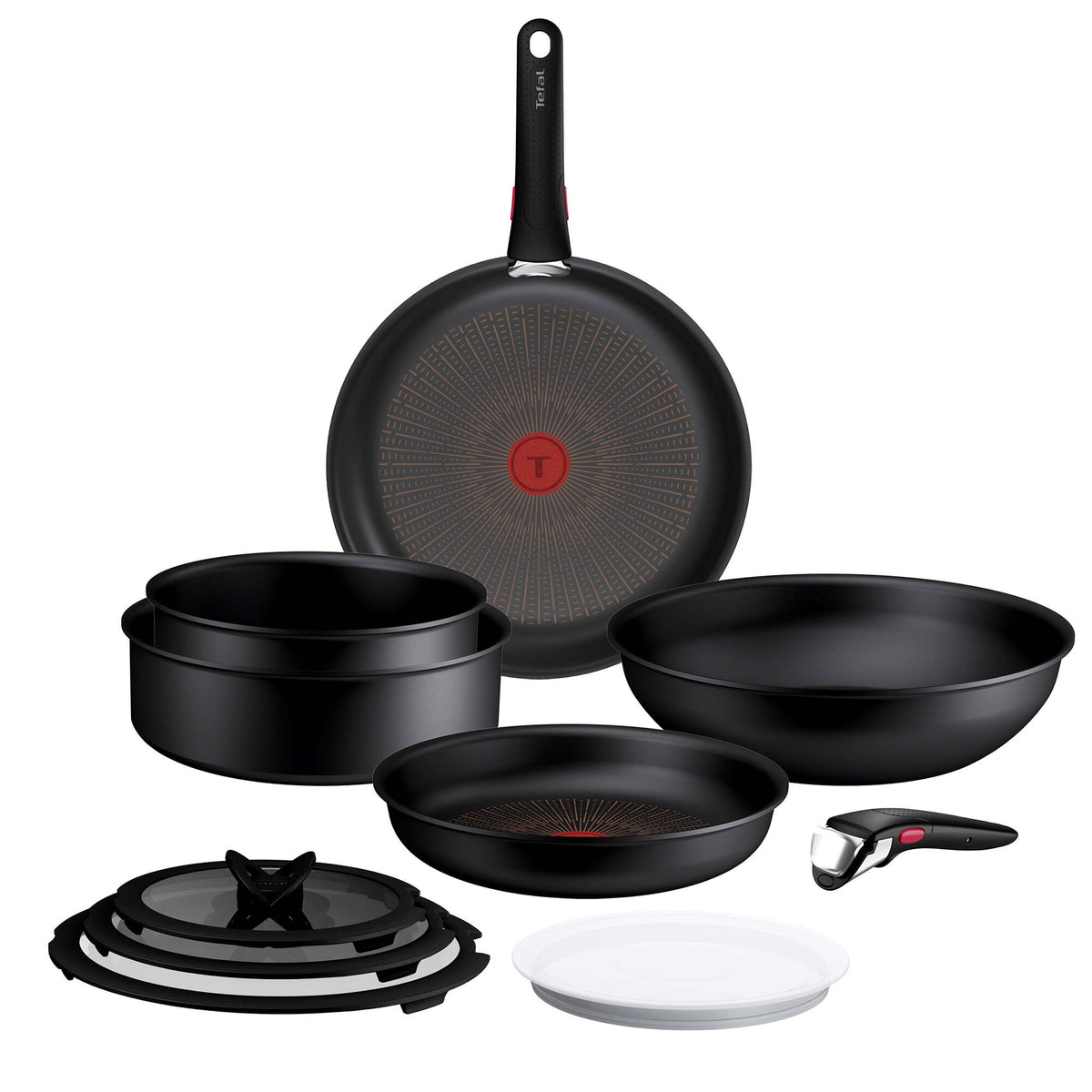 Tefal Ingenio Excellence Fusion gryde- og stegepandesæt med 11 dele