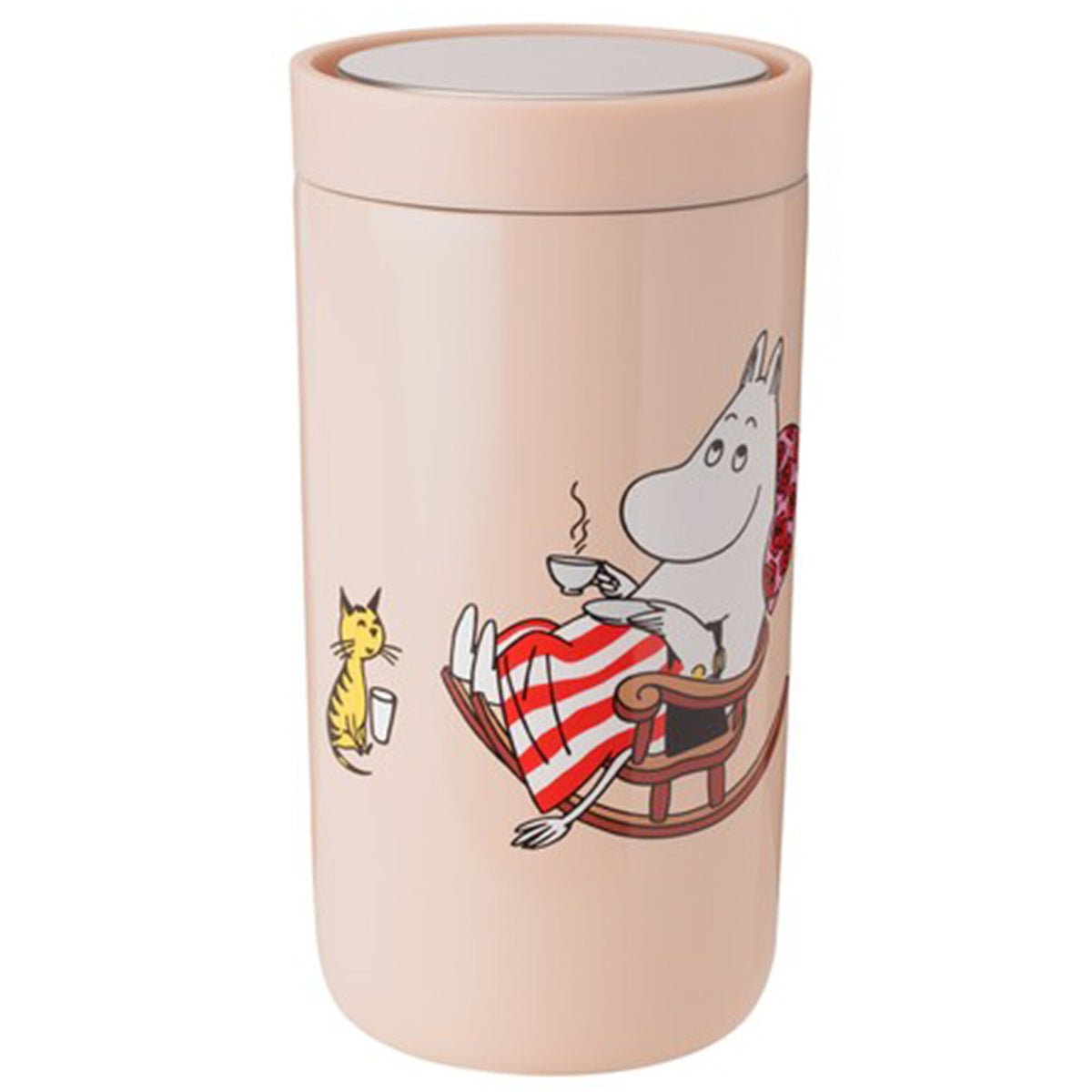 To Go Click termokrus på 0,2 liter fra Stelton med Moomin Mamma-motiv