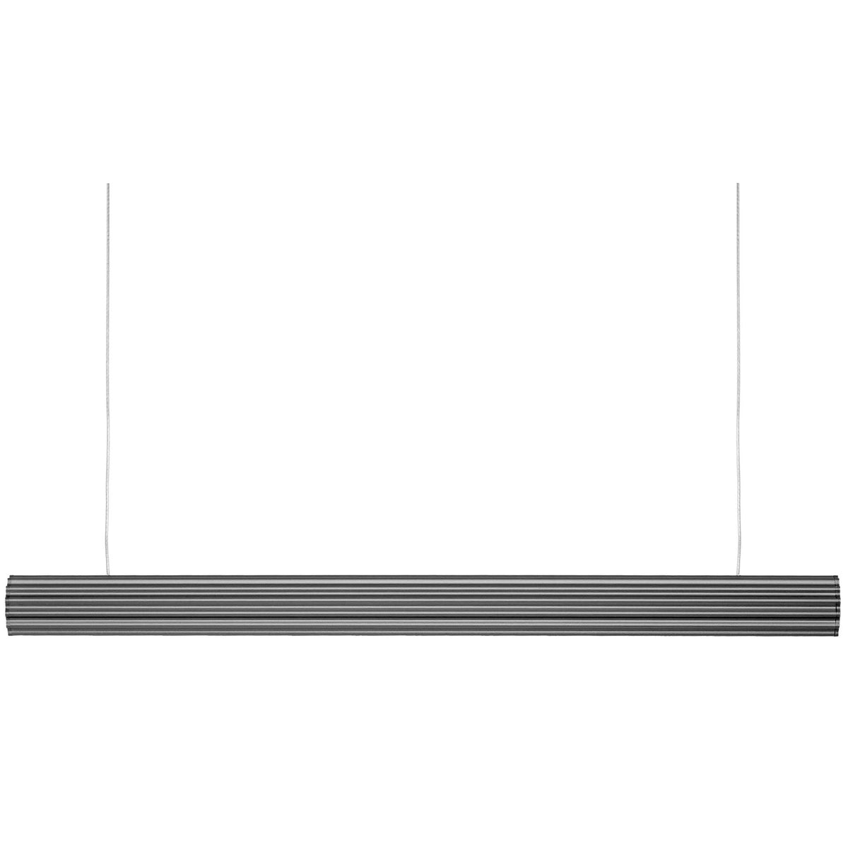 Edgeform Rate pendel med lineær, slank form i anthracite, 55 cm