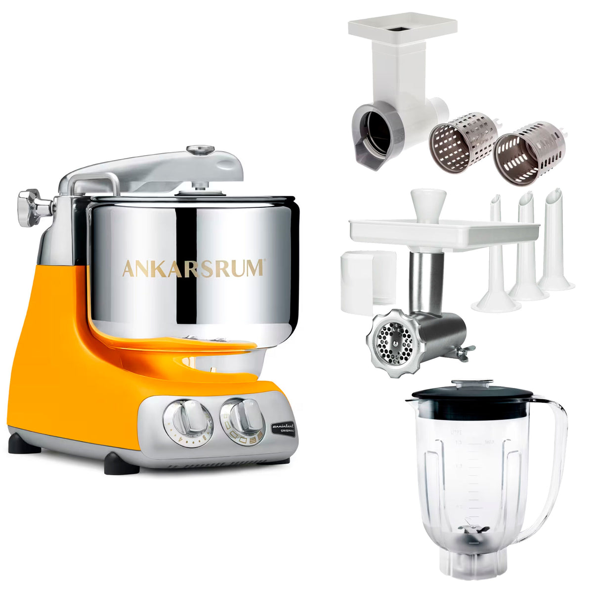 Ankarsrum Assistent Original AKM 6230 køkkenassistent i farven sun beam