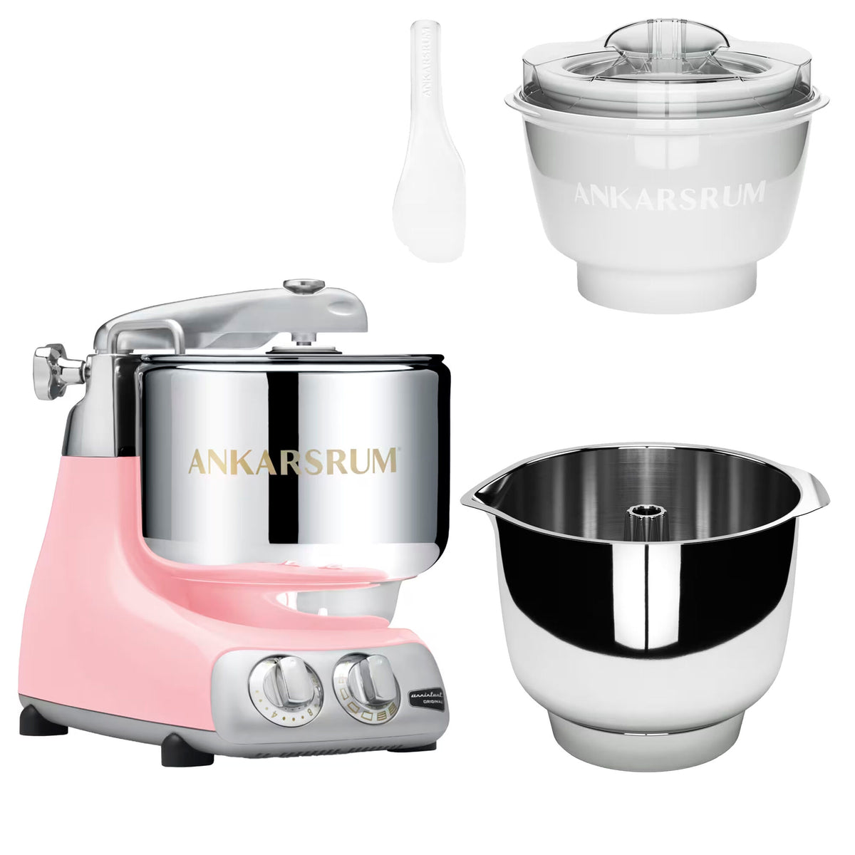 Ankarsrum Assistent Original AKM 6230 køkkenmaskine i farven cloudy pink