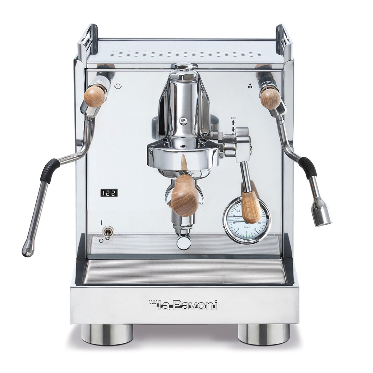 La Pavoni Cellini Evo PID espressomaskine i rustfrit stål