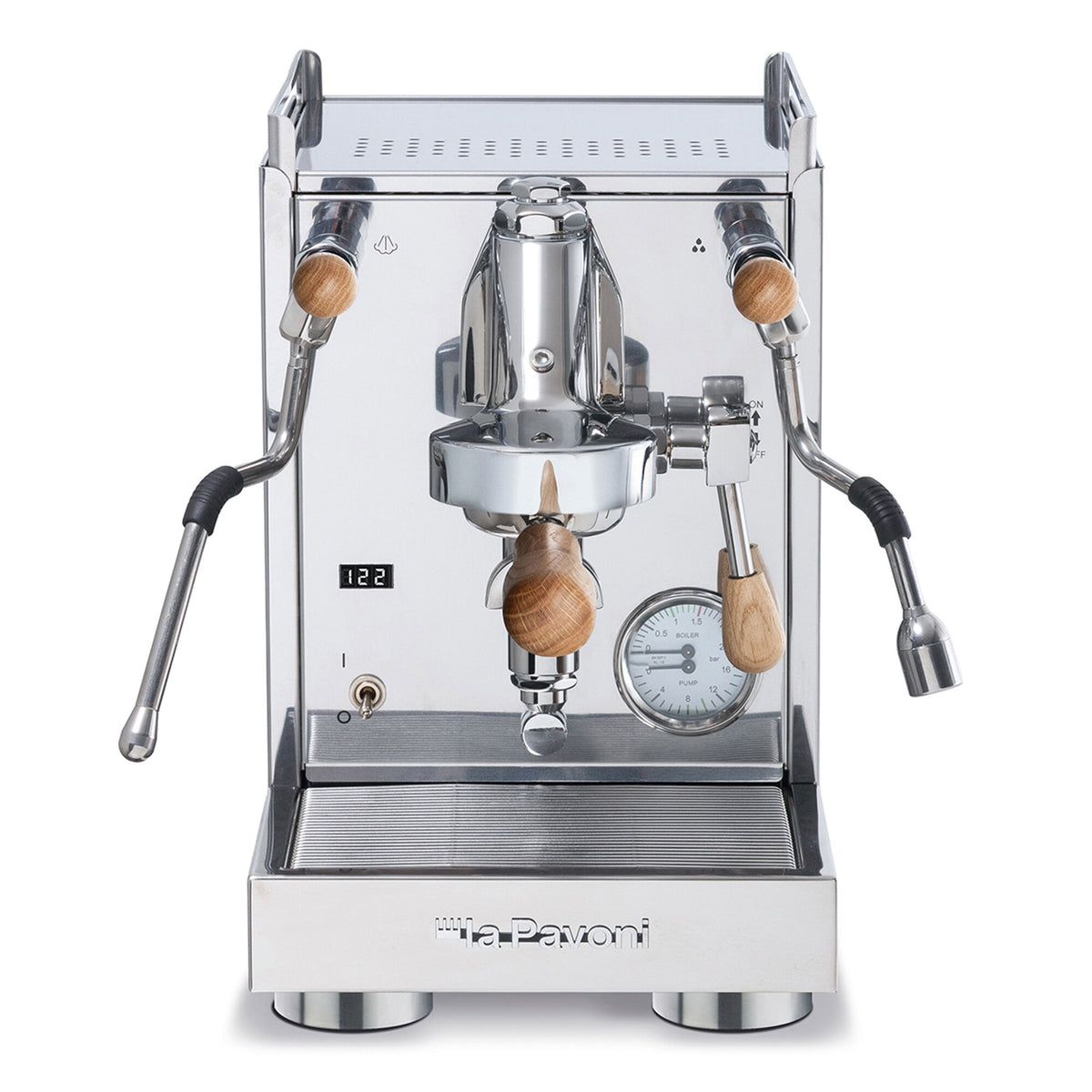 La Pavoni Mini Cellini X espressomaskine i rustfrit stål