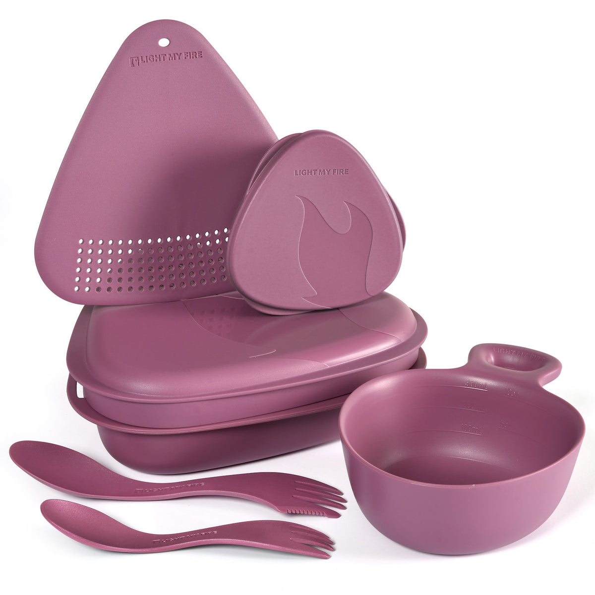 Light My Fire MealKit 2.0 madkasse i misty purple