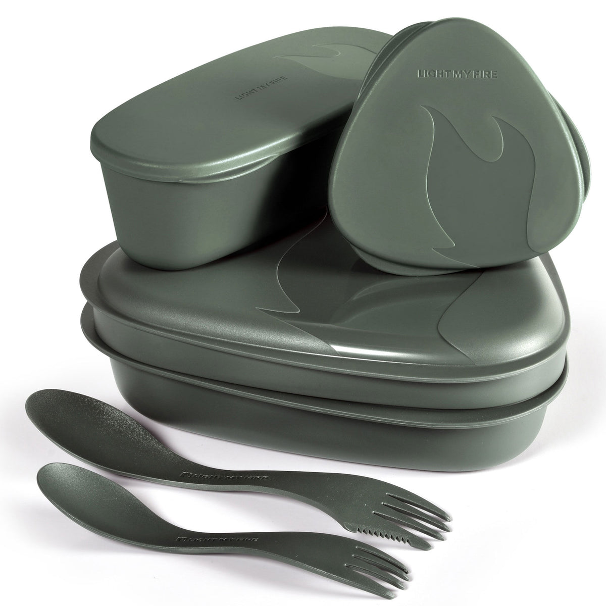 Light My Fire LunchKit 2.0 madkasse i farven sage green