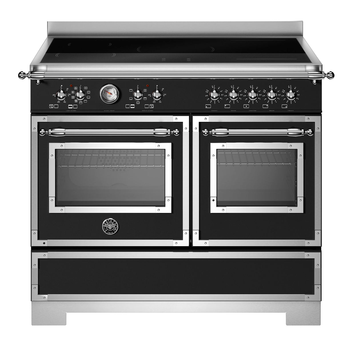 Bertazzoni Heritage HER105I2ENET2 induktionskomfur, 100 cm, mat sort