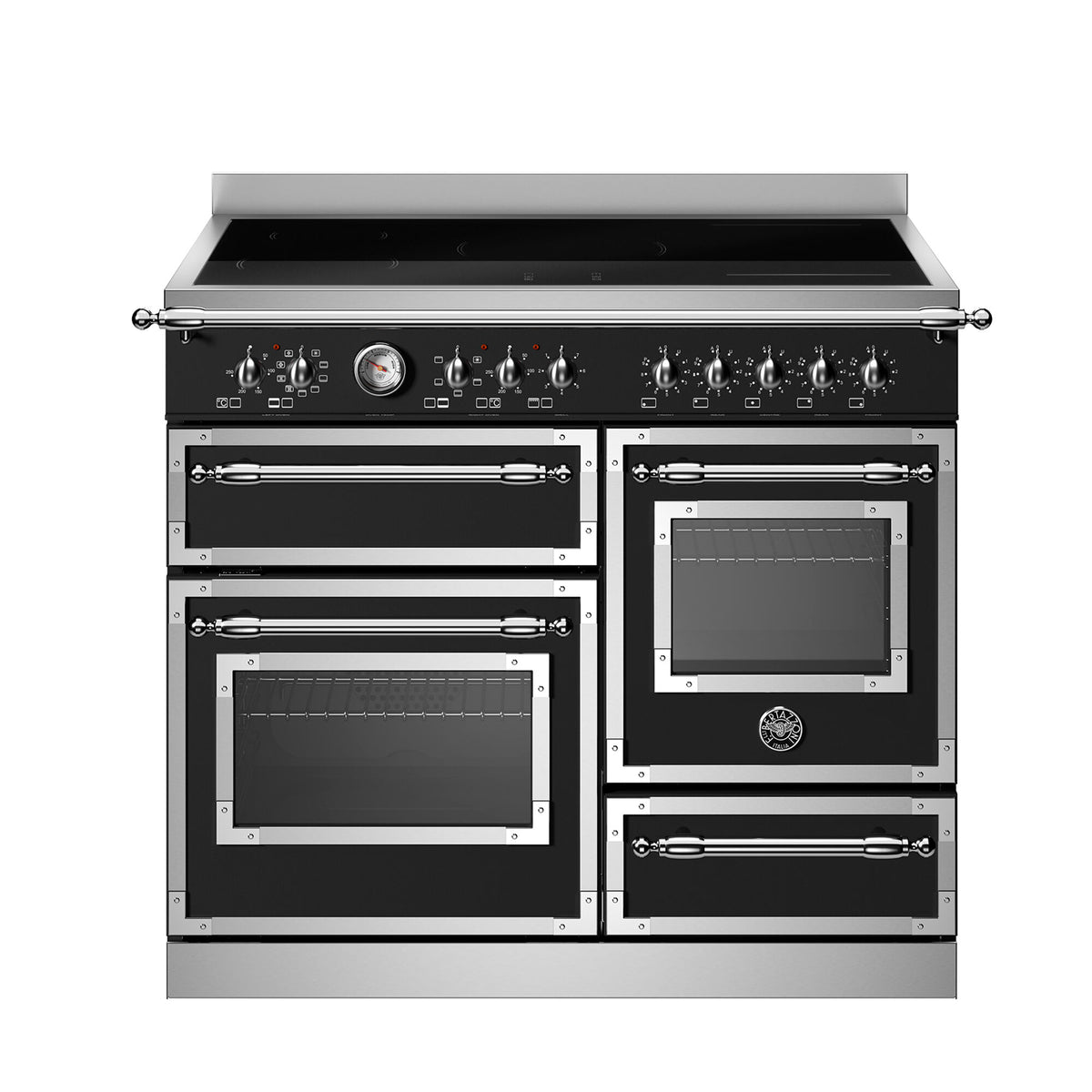 Bertazzoni Heritage HER105I3ENET2 induktionskomfur 100 cm i mat sort