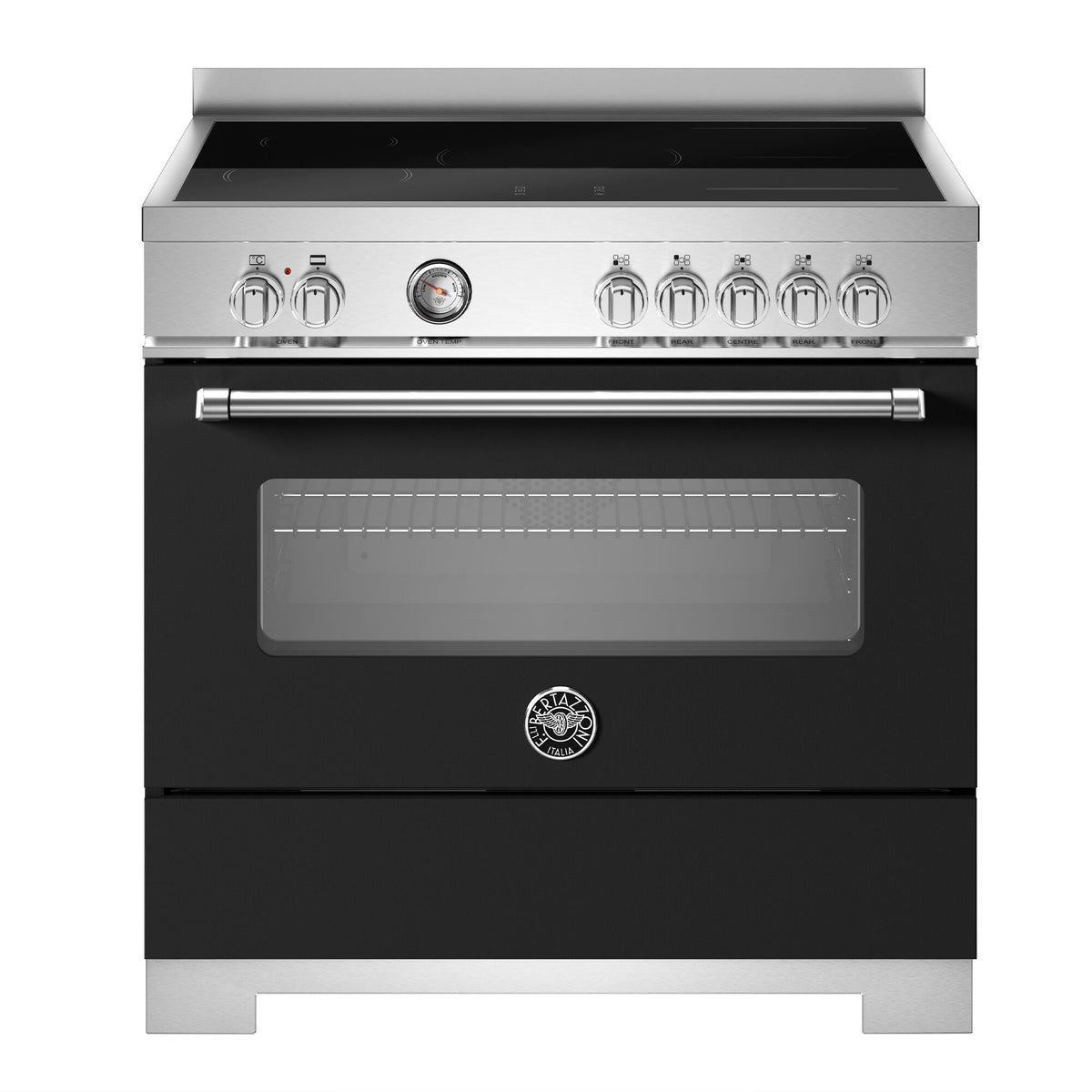 Bertazzoni Master MAS95I1ENET2 induktionskomfur på 90 cm i mat sort