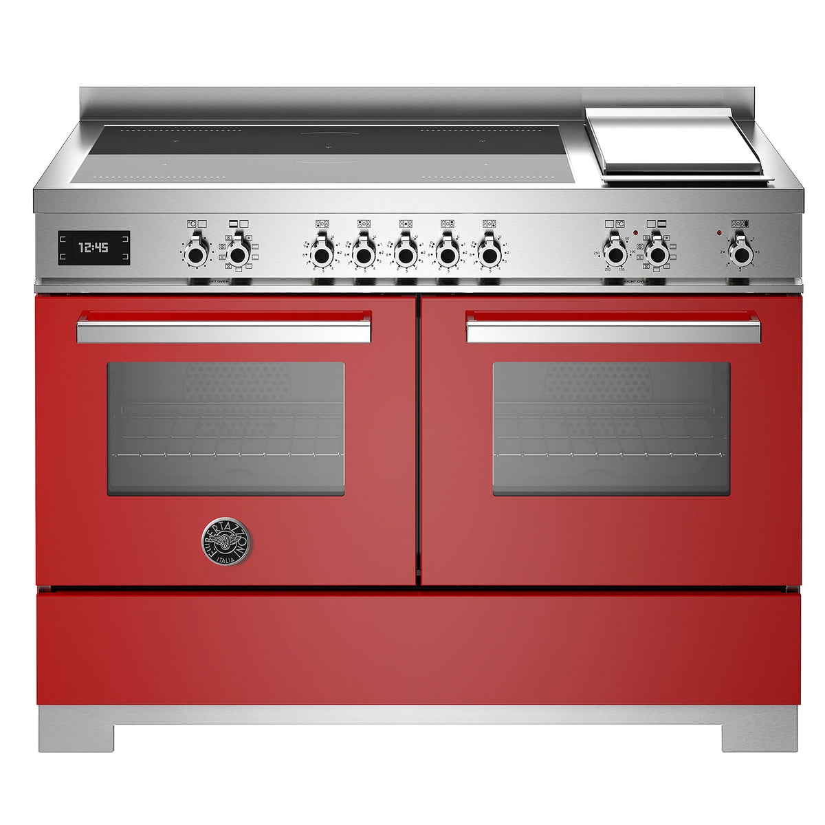 Bertazzoni Professional PRO125I2EROT2 induktionskomfur på 120 cm med 5 zoner