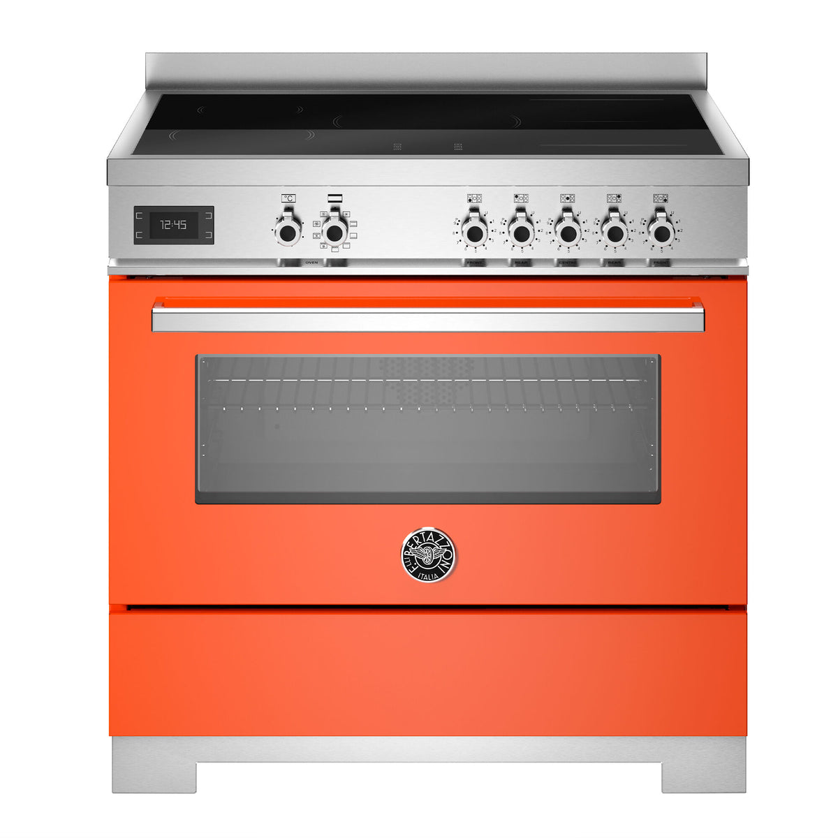 Bertazzoni PRO95I1EART2 Professional induktionskomfur 90 cm i orange