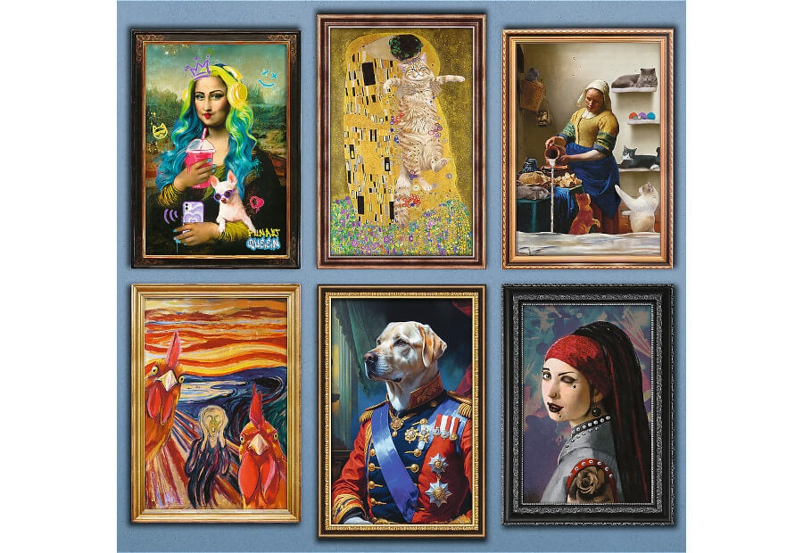 Puslespillet Fun Art Collection fra Trefl med 6000 brikker