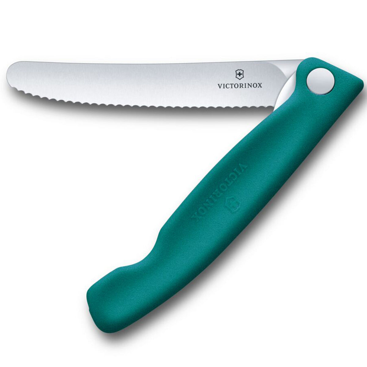 Grøn Victorinox Swiss Classic picnic foldekniv