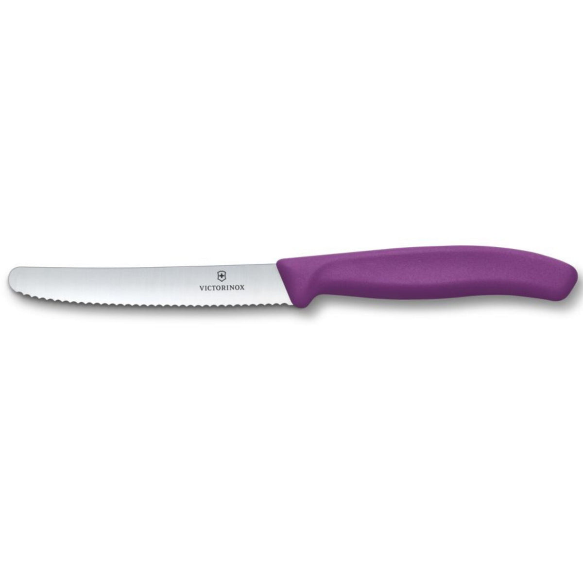 Victorinox Swish Classic savtakket tomatkniv i lilla, 11 cm