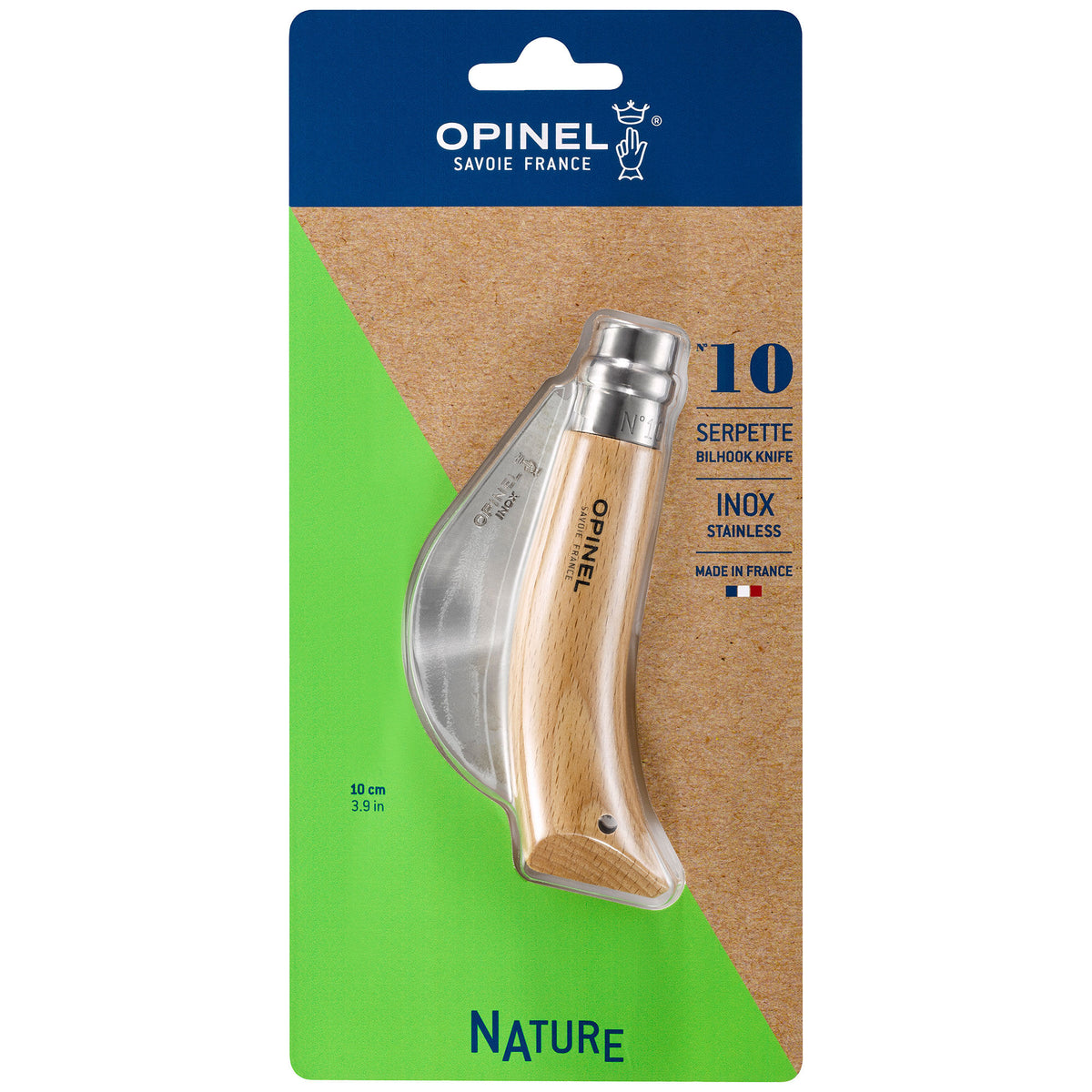 Opinel Nature N°10 beskæringskniv til havearbejde