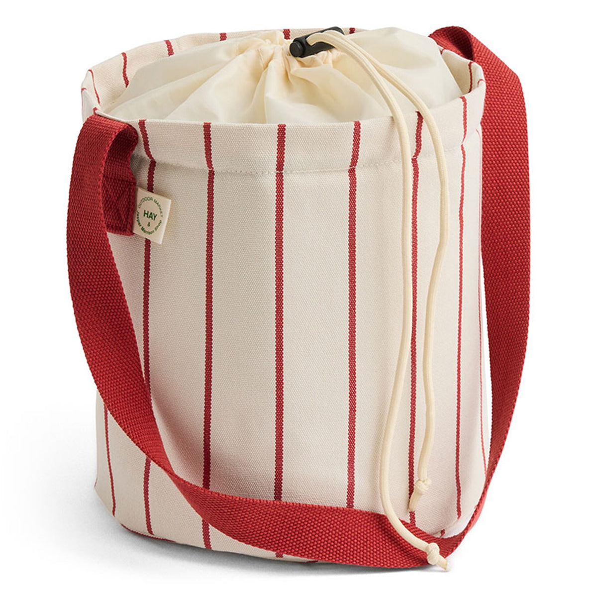 Hay Outdoor Market isoleret flaskepose i beige, medium, designet af Jasper Morrison