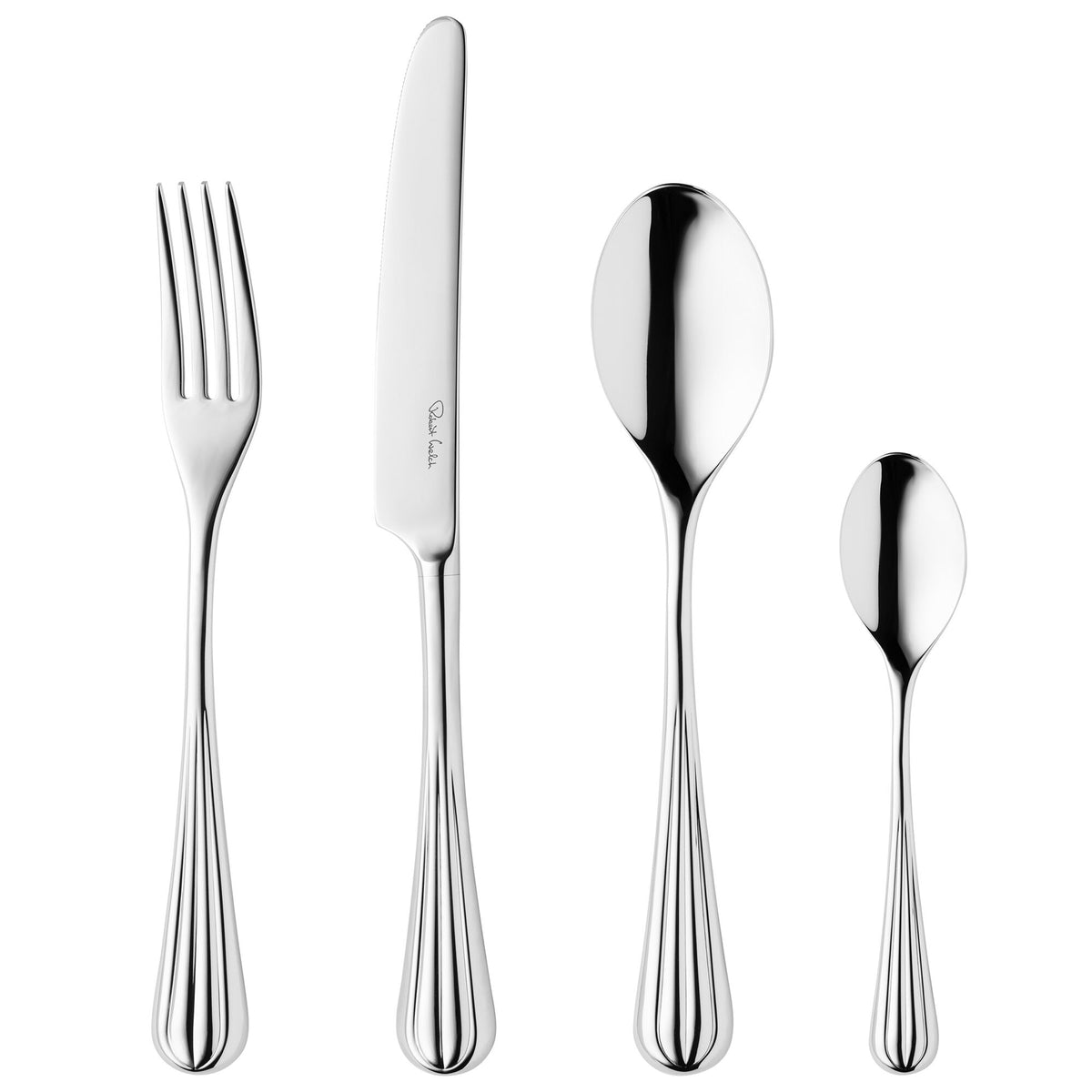 Robert Welch Palm Air Bright bestiksæt med 24 dele og hule skafter