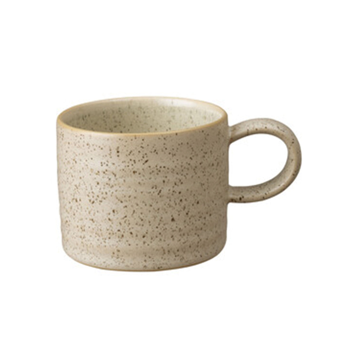 Hvidt Denby Grain Wheat krus i stentøj, 7 cm
