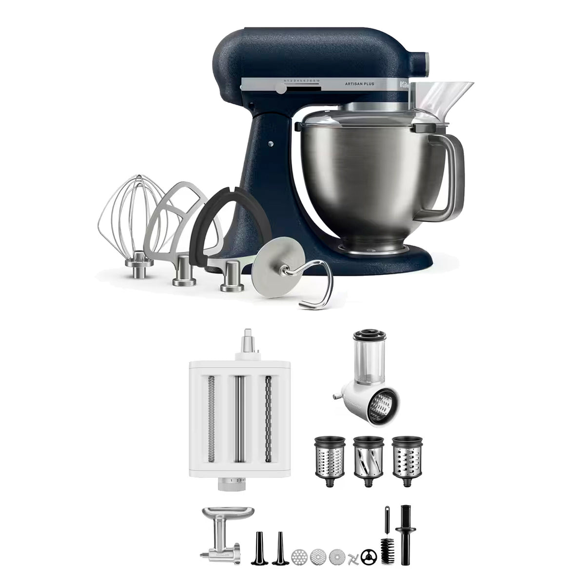 KitchenAid Artisan Plus køkkenmaskine med vippebart motorhoved i Wild blueberry