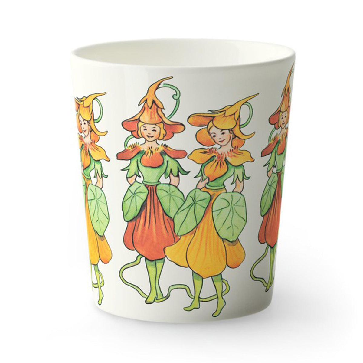 Design House Stockholm Elsa Beskow krus med nasturtium-motiv, 28 cl