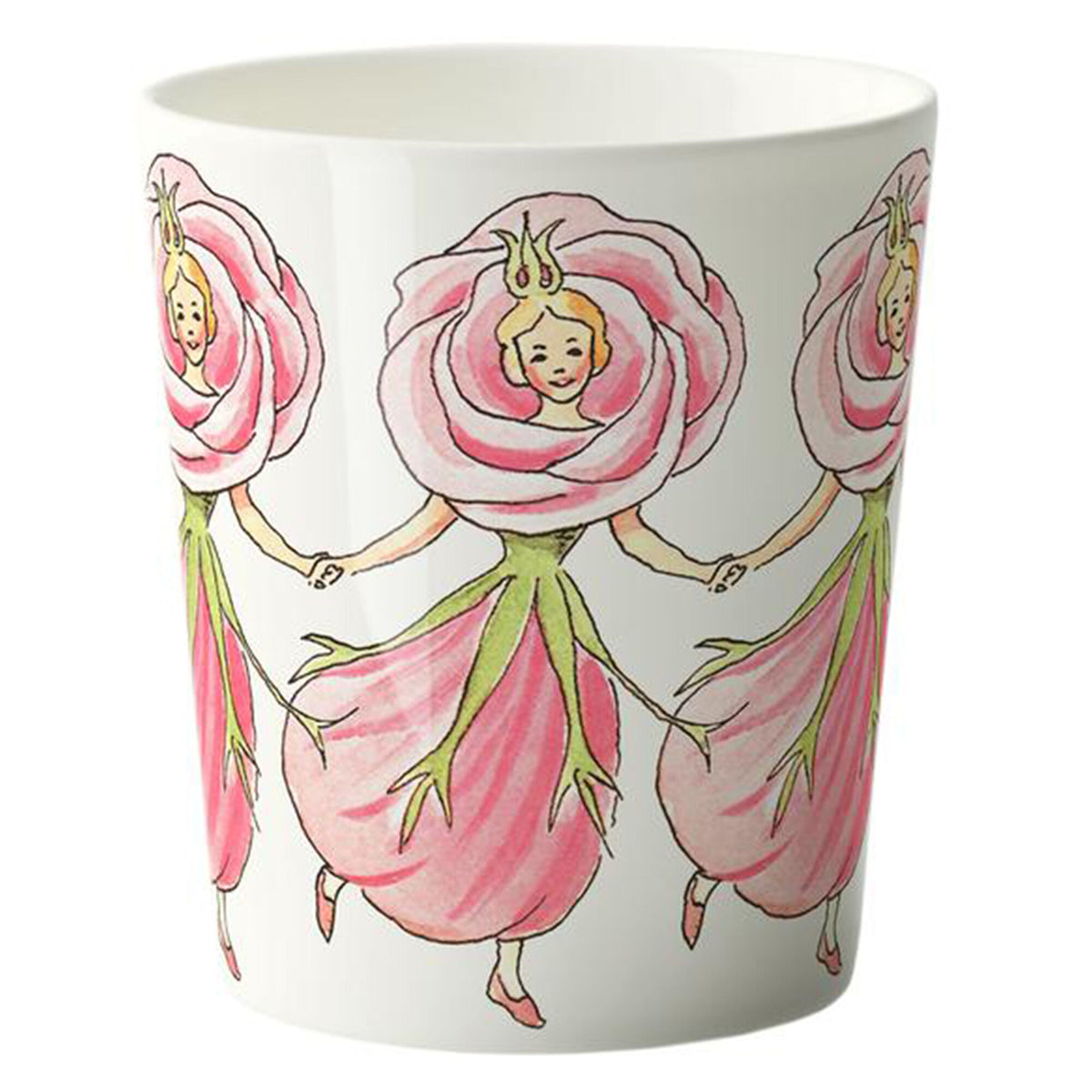 Design House Stockholm Elsa Beskow krus på 28 cl med rosemotiv